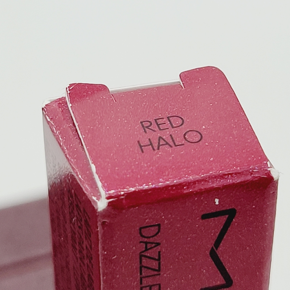 MAC Cosmetics Dazzlelips Crayon Red Halo Deep Red Pearl Brand New In Box - Picture 11 of 11